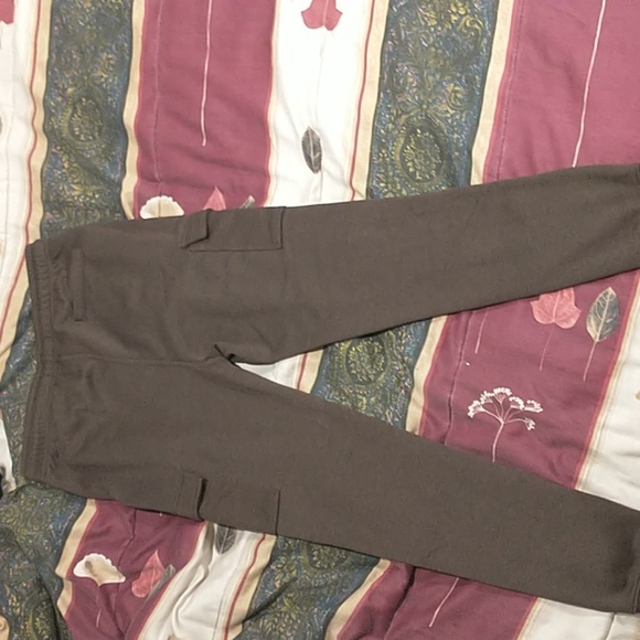 Urban Planet Brown Basic cargo sweatpants - Picture 2 of 6